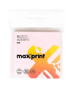 BLOCO DE RECADO AUTOADESIVO 76X76MM HOPE LAVANDA 100F UNIDADE 74000121 - MAXPRINT